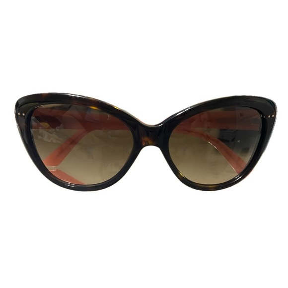 KATE SPADE ANGELIQUE/S US SUNGLASSES Tortoise Blush / Brown Gradient - Picture 1 of 7